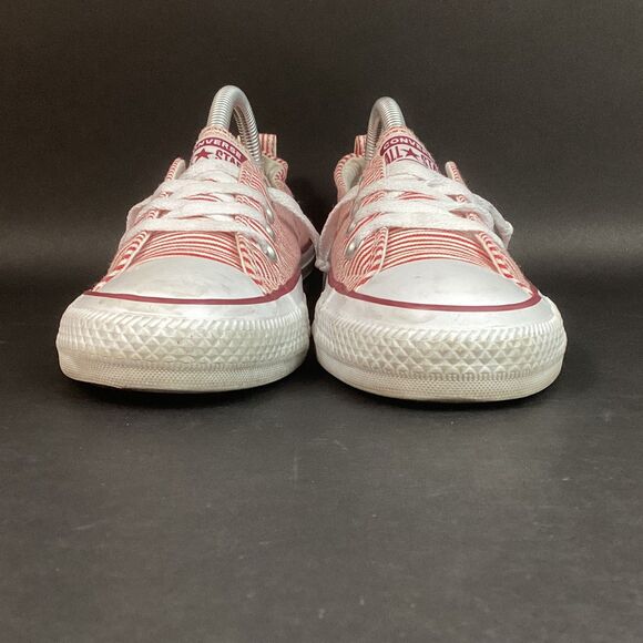 Converse All-Star Shoreline Women's Sz 6 Red & White Striped Boat Shoes 562035F - Picture 2 of 8